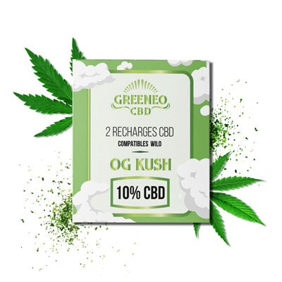 POD CBD RECHARGEABLE GREENEO X WILO OG KUSH