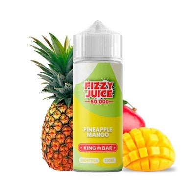 Fizzy Juice King Bar - Pineapple Mango 100ml - 00mg - Shortfill