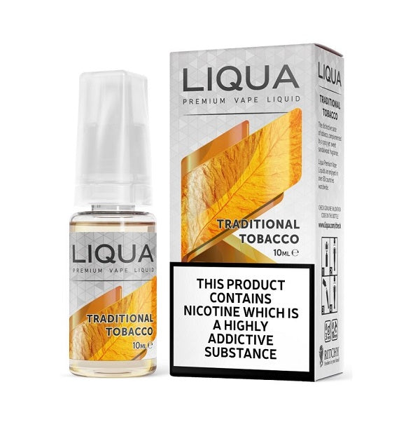 Liqua Tobacco - Traditional Tobacco 10ml