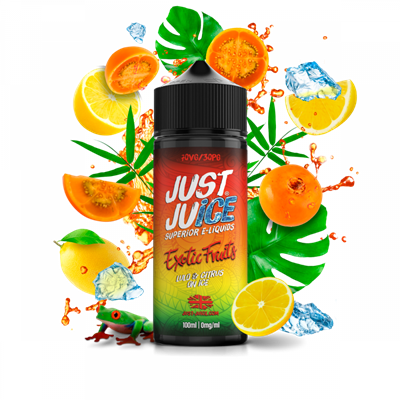 Just Juice - Exotic Fruits - Lulo & Citrus ON ICE 100ml - 00mg - Shortfill