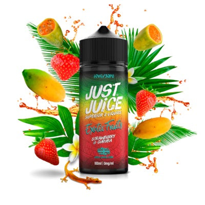 Just Juice - Exotic Fruits - Strawberry & Curuba 100ml - 00mg - Shortfill