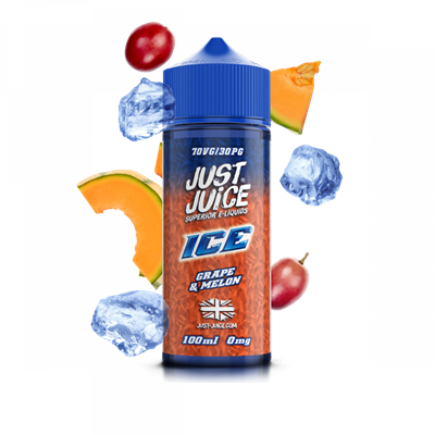Just Juice - Grape Melon Ice 100ml - 00mg - Shortfill