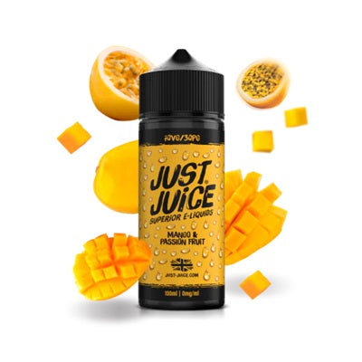 Just Juice - Mango & Passion Fruit - 100ml - 00mg - Shortfill
