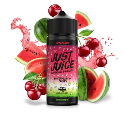 Just Juice - Watermelon Cherry 100ml - 00mg - Shortfill