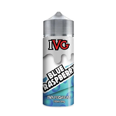 IVG - Blue Raspberry 100ml - 00mg - Shortfill