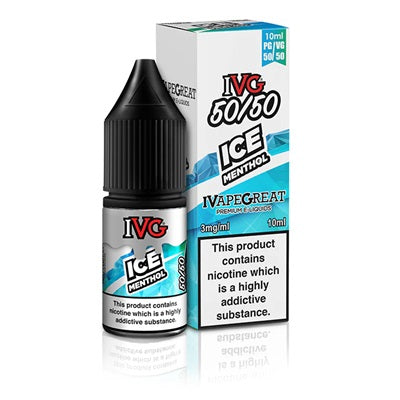 IVG 50/50 Iced - Ice Menthol 10ml