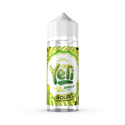 Yeti Sourz - Sour Apple Pear Ice 100ml - 00mg - Shortfill