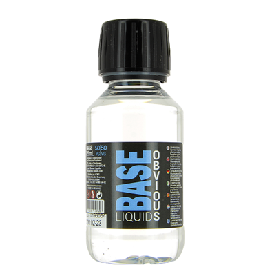 Obvious Liquids - Unflavoured Base 50PG/50VG - 125ml - 00mg