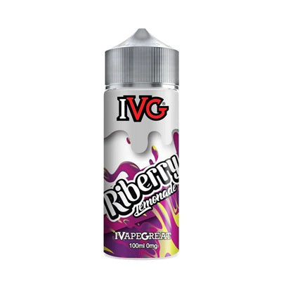 IVG - Riberry Lemonade 100ml - 00mg - Shortfill