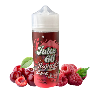 Juice 66 Paradise - Cherry Raspberry 100ml - 00mg