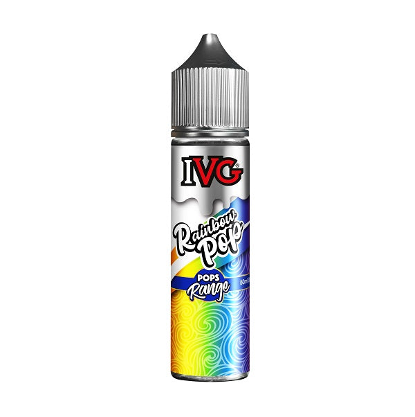IVG Pops Range - Rainbow Pop 50ml - 00mg - Shortfill