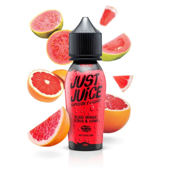 Just Juice -  Blood Orange, Citrus & Guava 50ml - 00mg - Shortfill