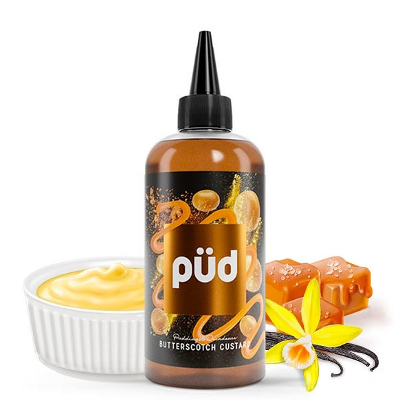 Püd - Butterscotch Custard 200ml - 00mg  - Shortfill