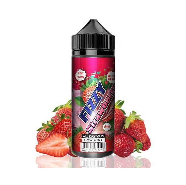 Fizzy Juice - Strawberry 120ml - 00mg - Shortfill