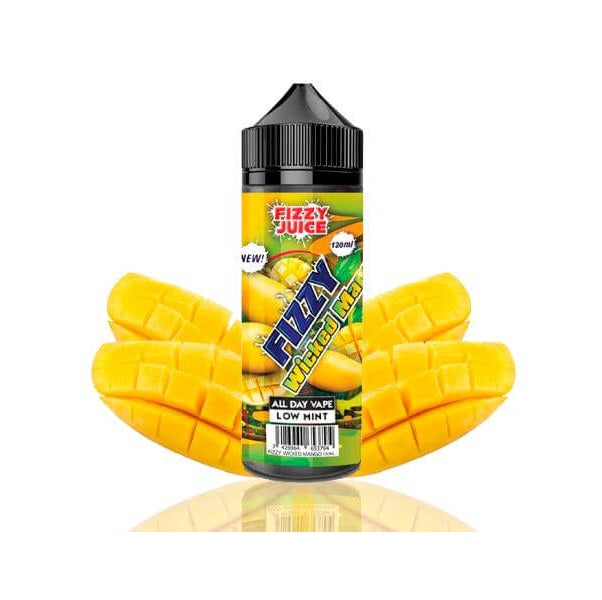 Fizzy Juice - Wicked Mango 120ml - 00mg - Shortfill