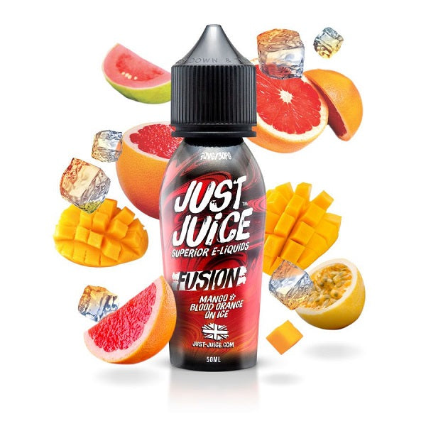 Just Juice - Fusion Blood Orange Mango 50ml - 00mg - Shortfill