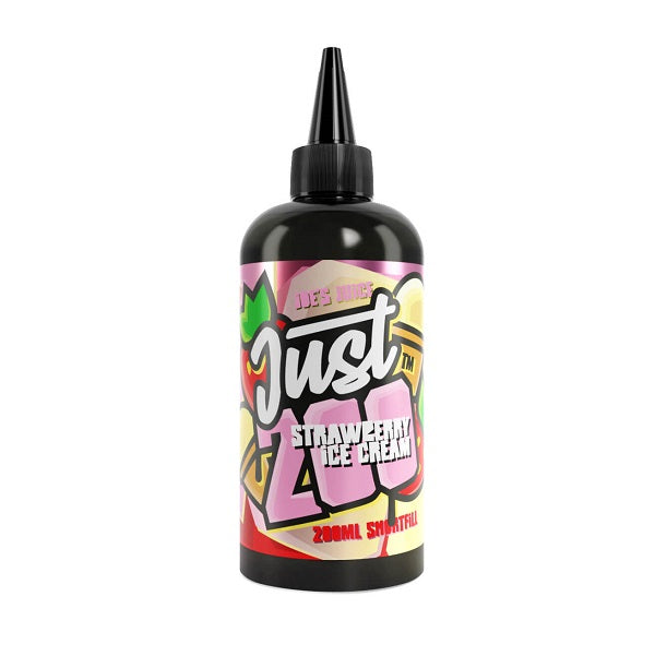 Just 200 By Joes Juice - Strawberry Ice Cream 200ml - 00mg - Shortfill