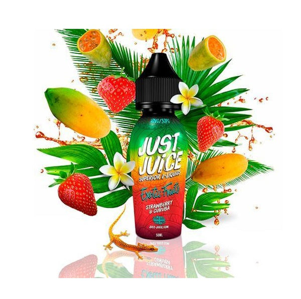 Just Juice - Exotic Fruits Strawberry & Curuba 50ml - 00mg - Shortfill