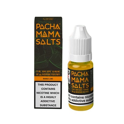 Pachamama Salts - Mango Lime - 10ml 10mg