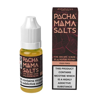 Pachamama Salts - Peach Punch - 10ml 20mg