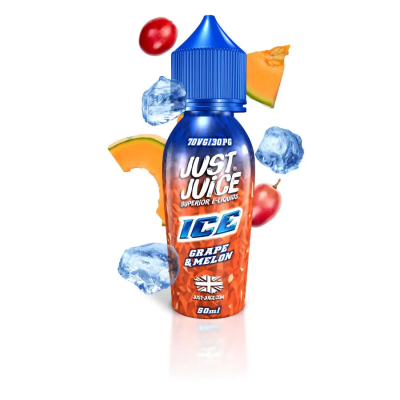 Just Juice -  Grape Melon Ice 50ml - 00mg - Shortfill